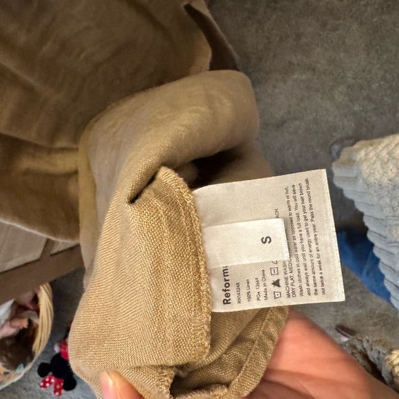 Reformation Midi Linen Dress - Picture 3 of 3